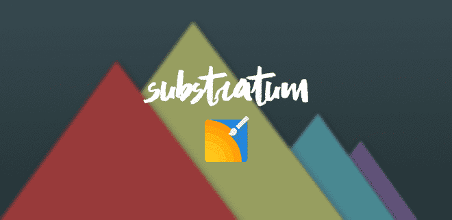 Substratum Theme Engine Logo
