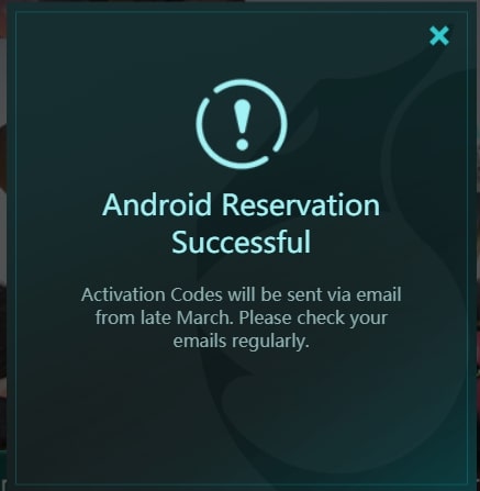 Android Reservation Auto Chess Mobile