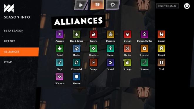 Dota Underlords Alliances