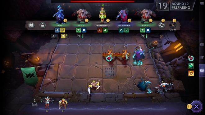 Dota Underlords Gameplay