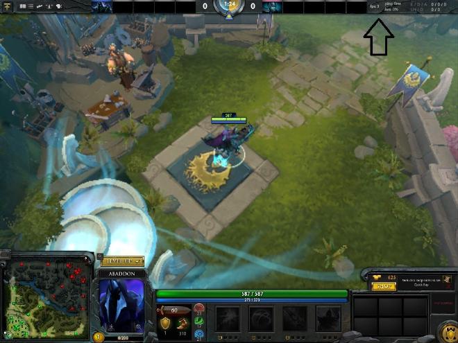 show ping fps packet loss information