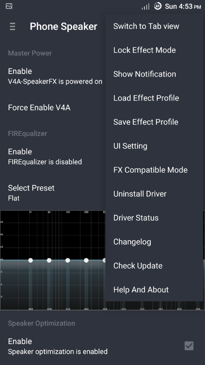 Viper4Android Settings