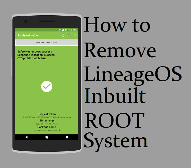 remove lineage os root